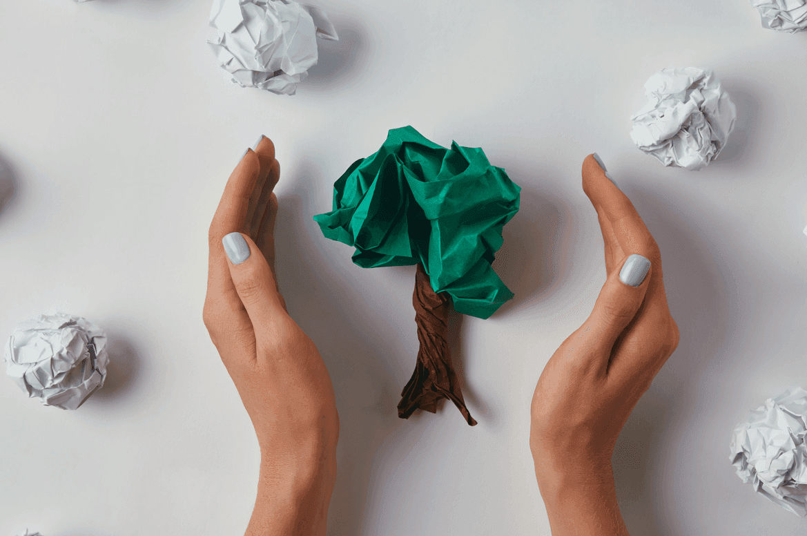 Papir oblikovan u stablo