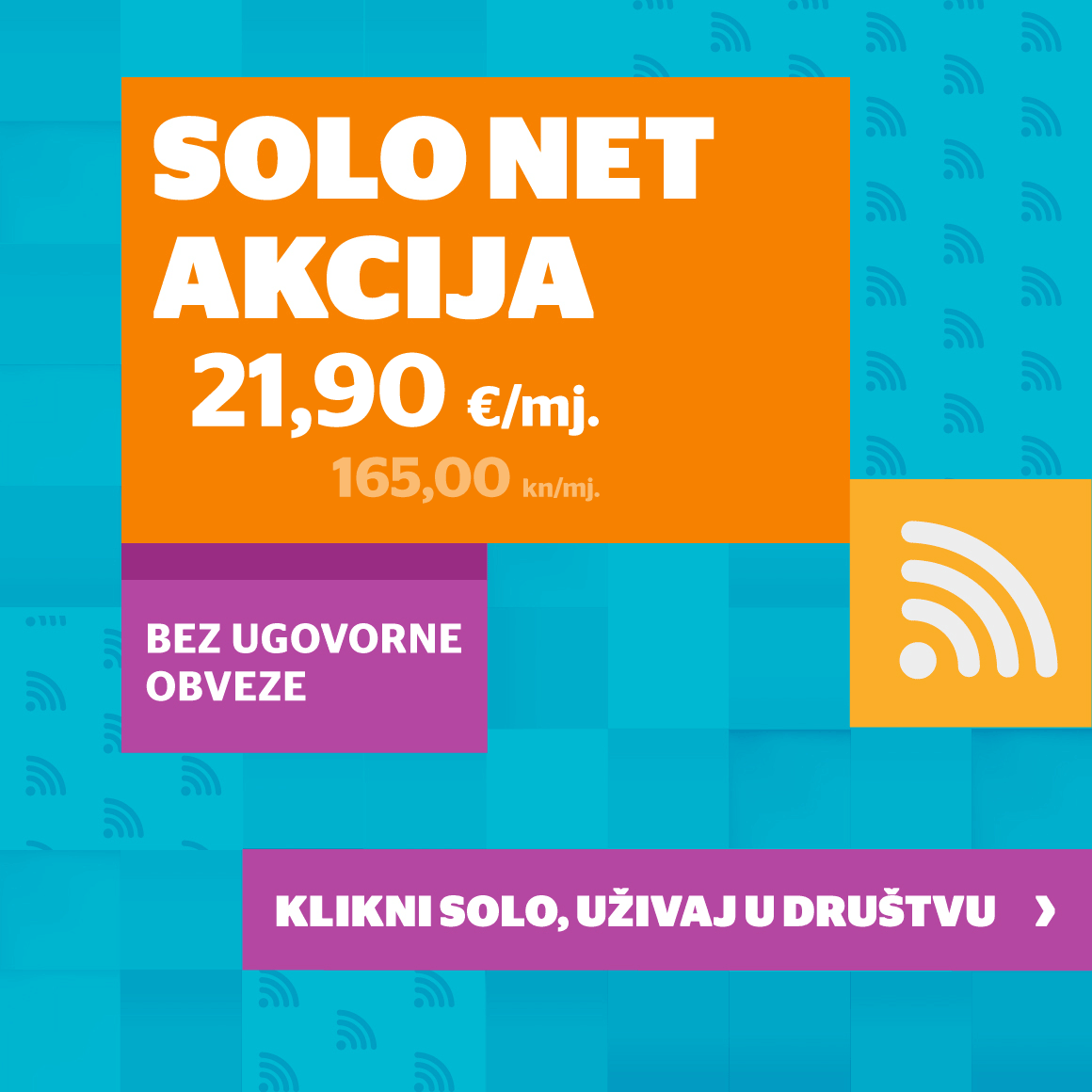 Iskreno vrijedi svakog centa, NET+TV paket 25,19